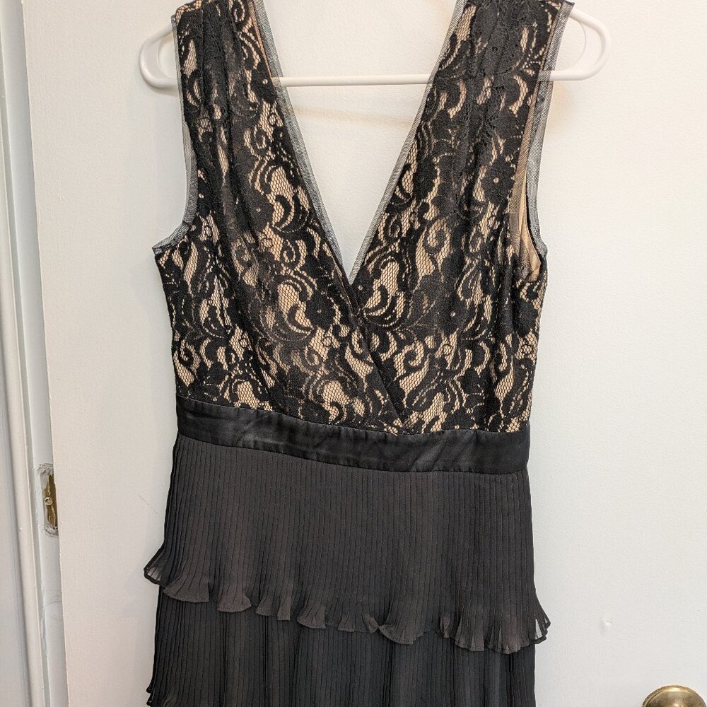 BCBG Black Lace Dress (Size 6)